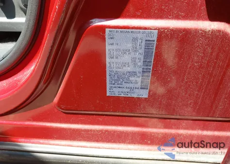 2013 Nissan Pathfinder S/Sv/Sl/Platinum from USA, damaged, VIN 5N1AR2MMXDC666186